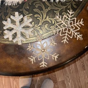 3 piece Snowflake Christmas Ornaments